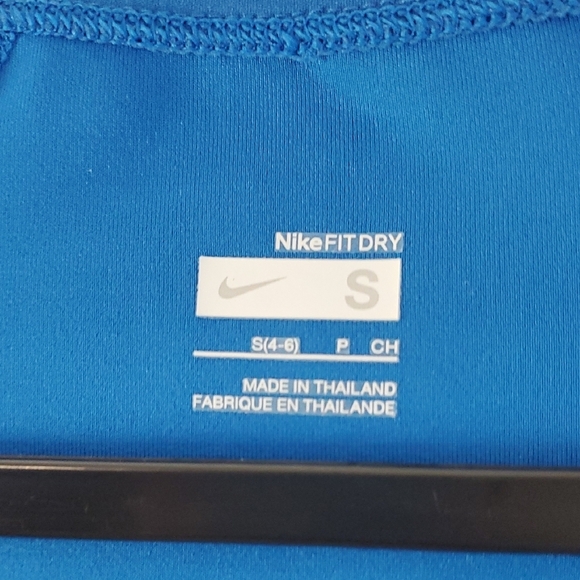 Nike Women's Vivid Blue Tank Top - Picture 2 of 4